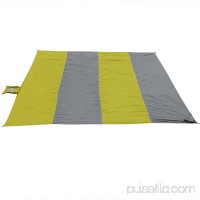 Sunnydaze Outdoor Pocket Blanket for Camping, Picnics, Hiking, and the Beach, Made from Lightweight Nylon, Navy and Royal   567147512